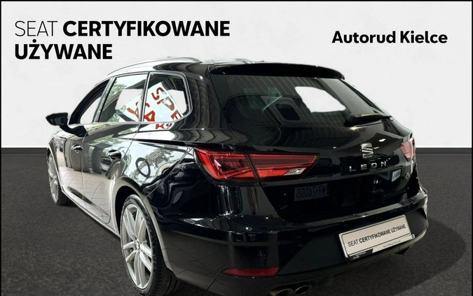 Seat Leon cena 74900 przebieg: 133818, rok produkcji 2018 z Giżycko małe 137